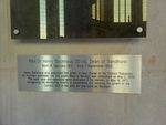 Reverend Backhaus Plaque Inscription : November 2013