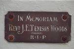 Tenison Woods Plaque : Feb 2014