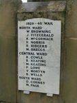 World War Two Honour Roll : 2007