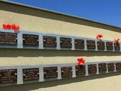 Memorial Plaques : 14-December-2014