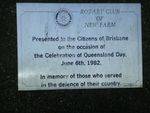 War Memorial Plaque : 26-05-2014