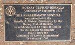 Rotary Sundial : 20-October-2011