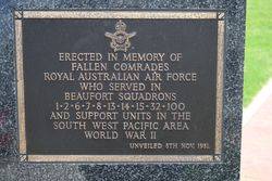 Beaufort Squadrons Plaque : 16-November-2014