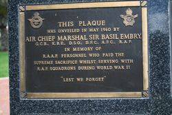 RAAF Personnel Plaque : 16-November-2014