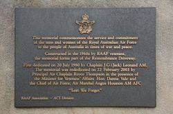 Dedication Plaque : 17-March-2015