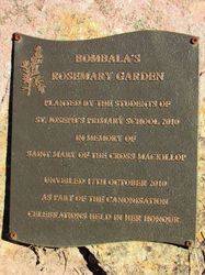 Plaque Inscription : 05-May-2015