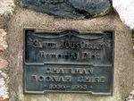 Samuel Cossart Plaque