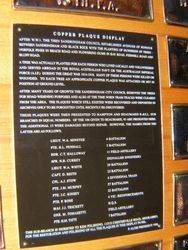 Inscription Plaque : 25-November-2014