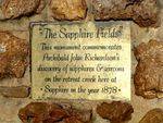 Sapphire Fields Insc