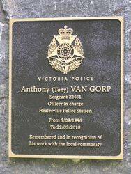 Plaque Inscription : 04-November-2014