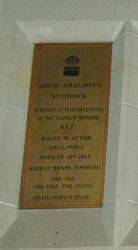 Sturrock Plaque : 12-September-2014