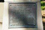 Sir Joseph Banks Inscription