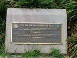 Sir Thomas Brisbane  Plaque