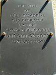 Site Dedication Plaque