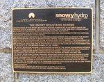Snowy Mountains Scheme Workers Memorial : 25-January-2011