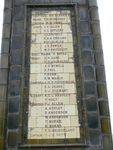 South African Memorial : 13-March-2012