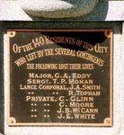 South Melbourne South African War Memorial