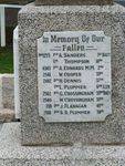 South West Rocks Cenotaph Inscription Plaque