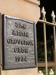 Annie Grovenor Plaque : 15-October-2014