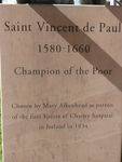 St Vincent de Paul : 01-October-2012