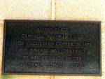 Stele Monument Cobar Inscription