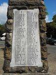 Sutherland War Memorial  Honour Roll