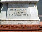 T. J. Byrnes Inscription