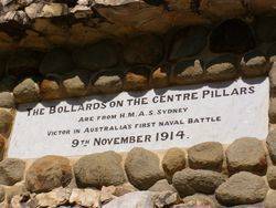 Bollards Plaque : 17-August-2014