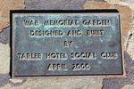 Tarlee War Memorial : 6-September-2011