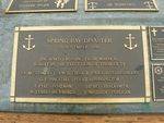 Spring Bay Disaster Plaque : 2007