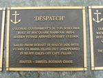 Despatch Plaque : 2007