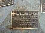 Capt Alex Lecoure Plaque : 2007