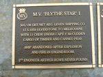 M.V. Blythe Star 1 Plaque : 2007