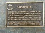 Charlotte Plaque : 2007