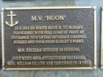 M.V.Huon Plaque : 2007