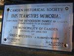 Memorial Plaque : 16-06-2014