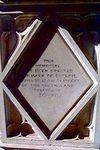 Thomas McCullough Dedication Inscription-Noel Hall circa 2005