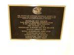 Acknowledgement Plaque : 30-05-2014