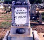 Tom Harrow Manson Memorial