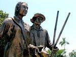 Tully Pioneers Left Closeup