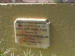 Tyack Dedication Plaque