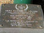Vera Lacaze Plaque