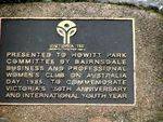 Victoria 150th Insc