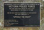 Victorian Police Force Memorial : 19-February-2012