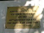 Vietnam veterans Plaque