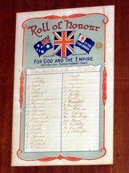 Honour Roll 2 (Sandra Brown): 24-April-2016