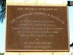 Women Of Goodna + District Plaque