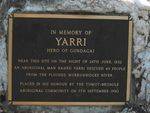 Yarri Plaque / May 2013