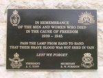 Essendon War Memorial : 20-January-2012